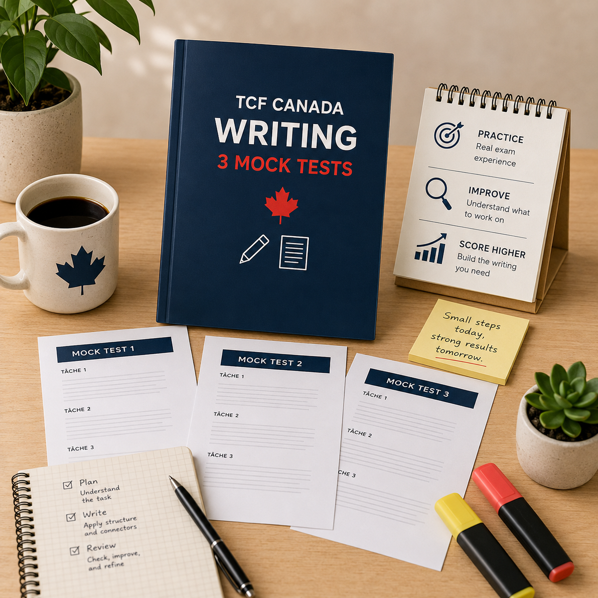 What makes the TCF Canada Writing· 3 Mock Tests worth building into your routine