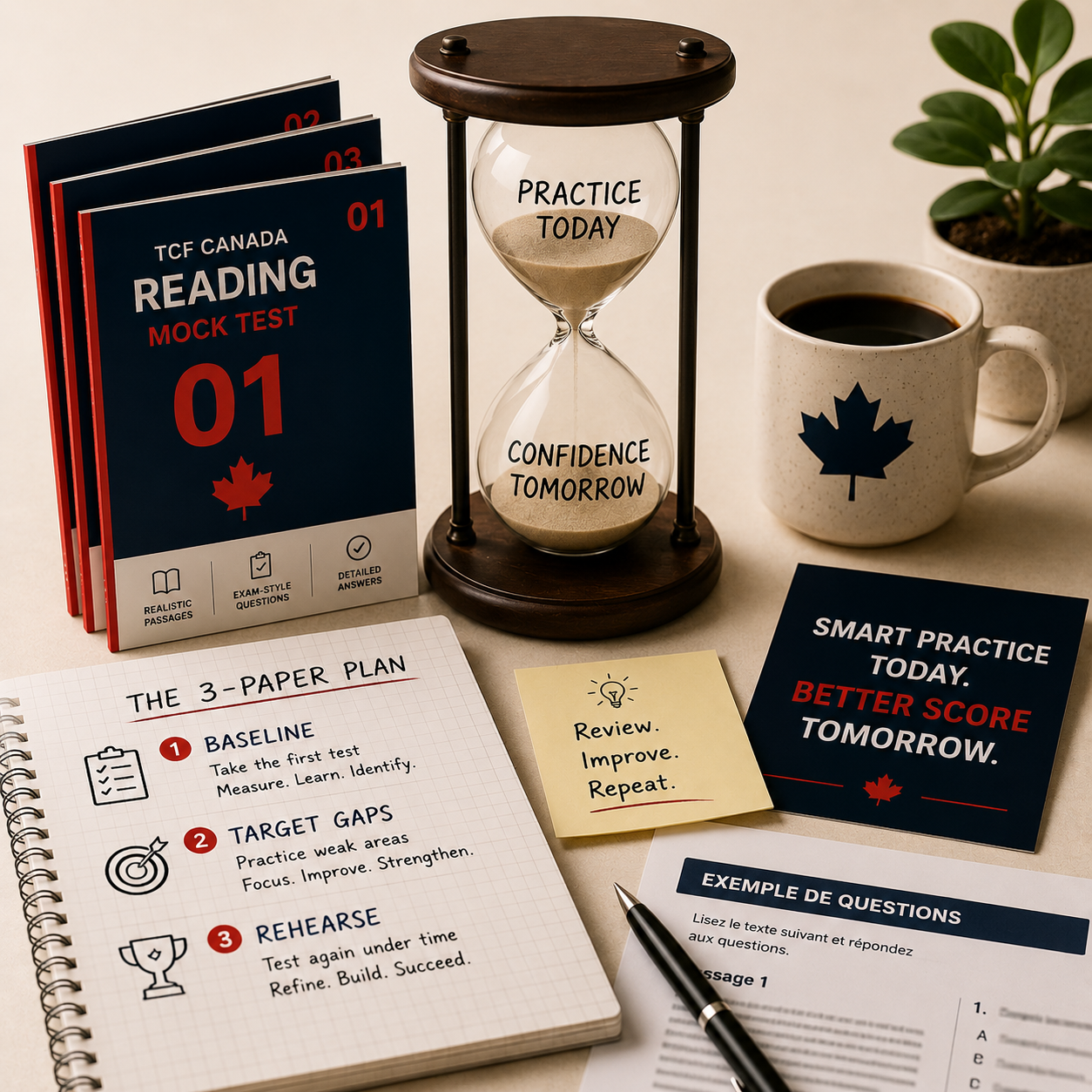 How to work through the three papers